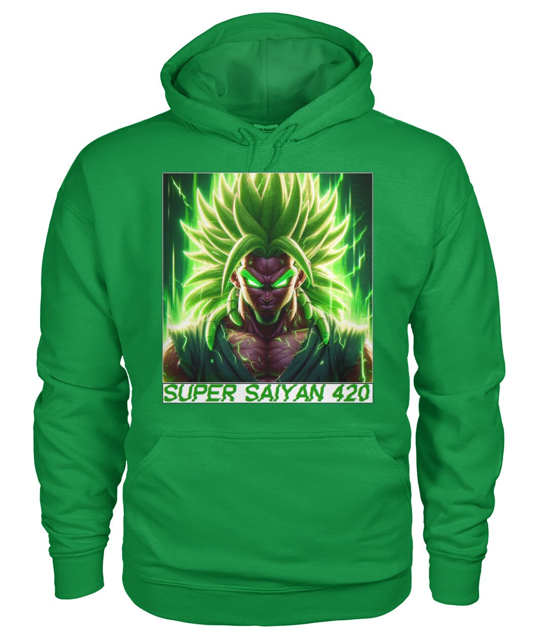 Super Saiyan 420 (Hoodie & V Necks)