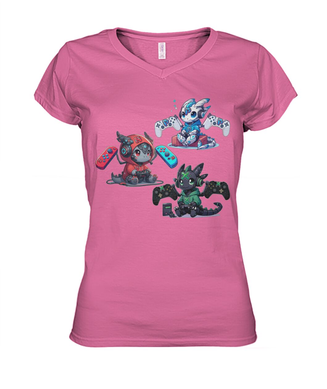 Console Dragons (Hoodie & V Necks)