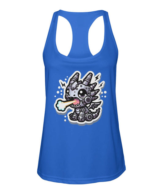 Mech Dragon Baby (TankTop & More) Women's Racerback Sport Tank