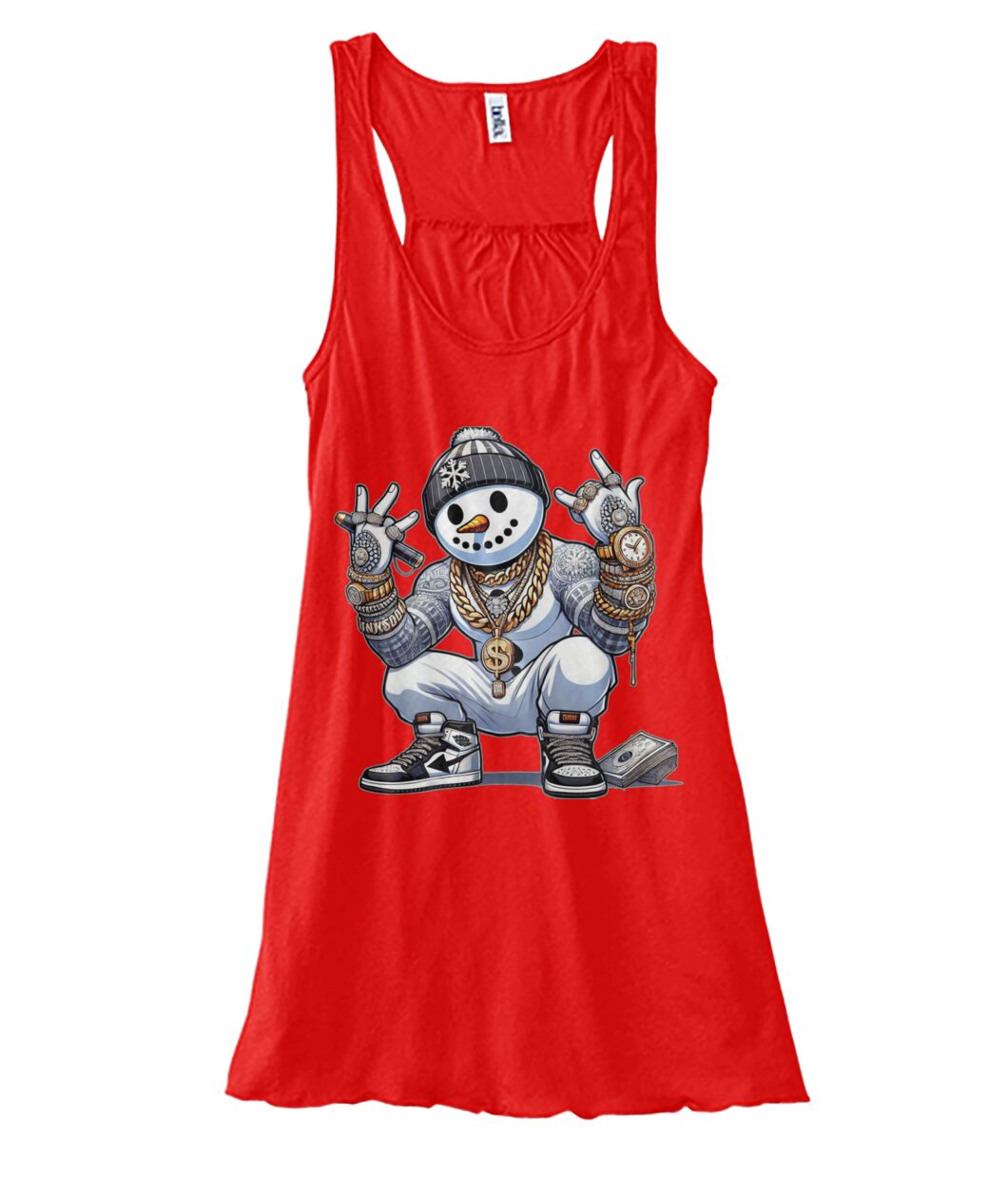 MC Snowballer (TankTop & More) Women's Flowy Tank