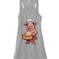 Chef Pig Hotdog (TankTop & More) Women's Flowy Tank