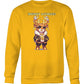 Merry Litmas Reindeer 2 (Hoodie & More) Crew Neck Sweatshirt