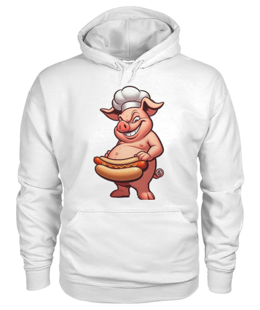 Chef Pig Hotdog (Hoodie & More) Unisex Hoodie