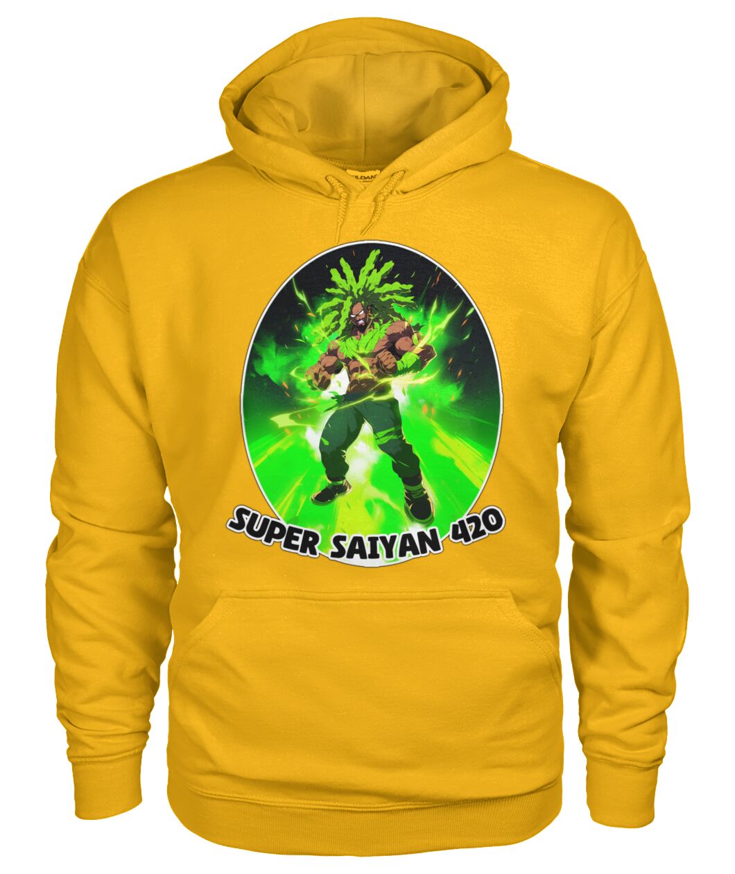 Super Saiyan 420 C (Hoodie & V Necks)