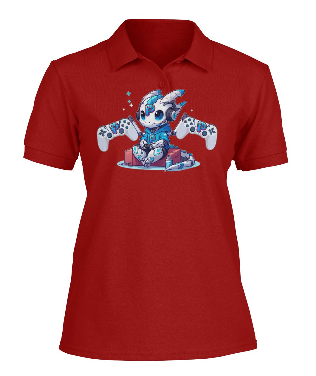 Console Dragons Blue (Tank Top & Polo)