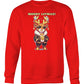 Merry Litmas Reindeer 2 (Hoodie & More) Crew Neck Sweatshirt