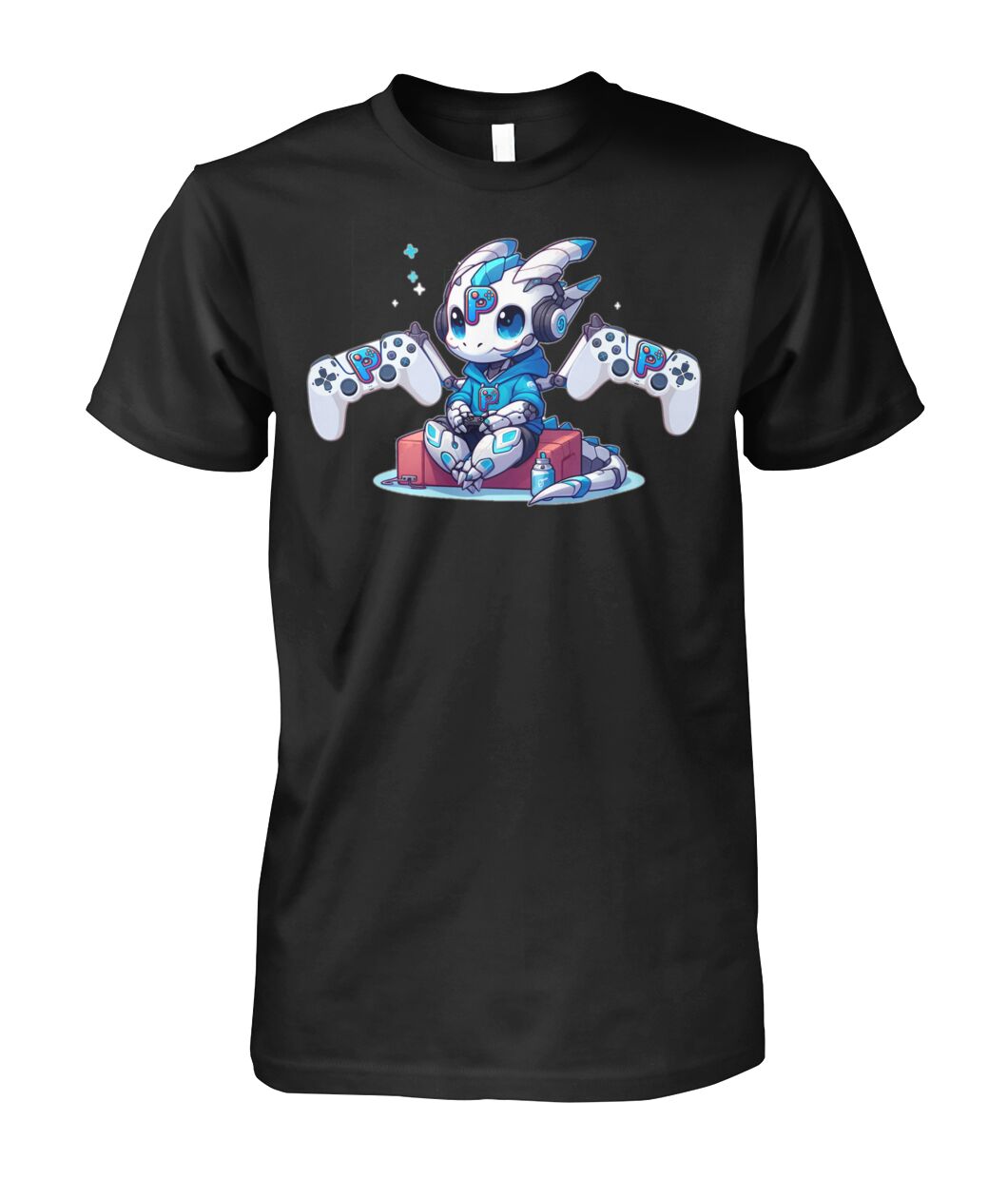 Console Dragons Blue (T Shirts)