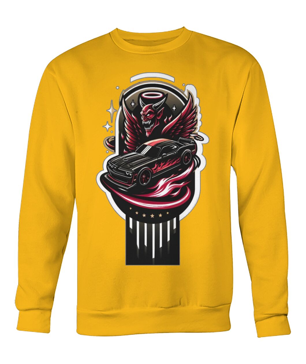 Demon Car 1 (Sweater & More) Crew Neck Sweatshirt