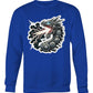 Mech Dragon Adult (Hoodie & More) Crew Neck Sweatshirt