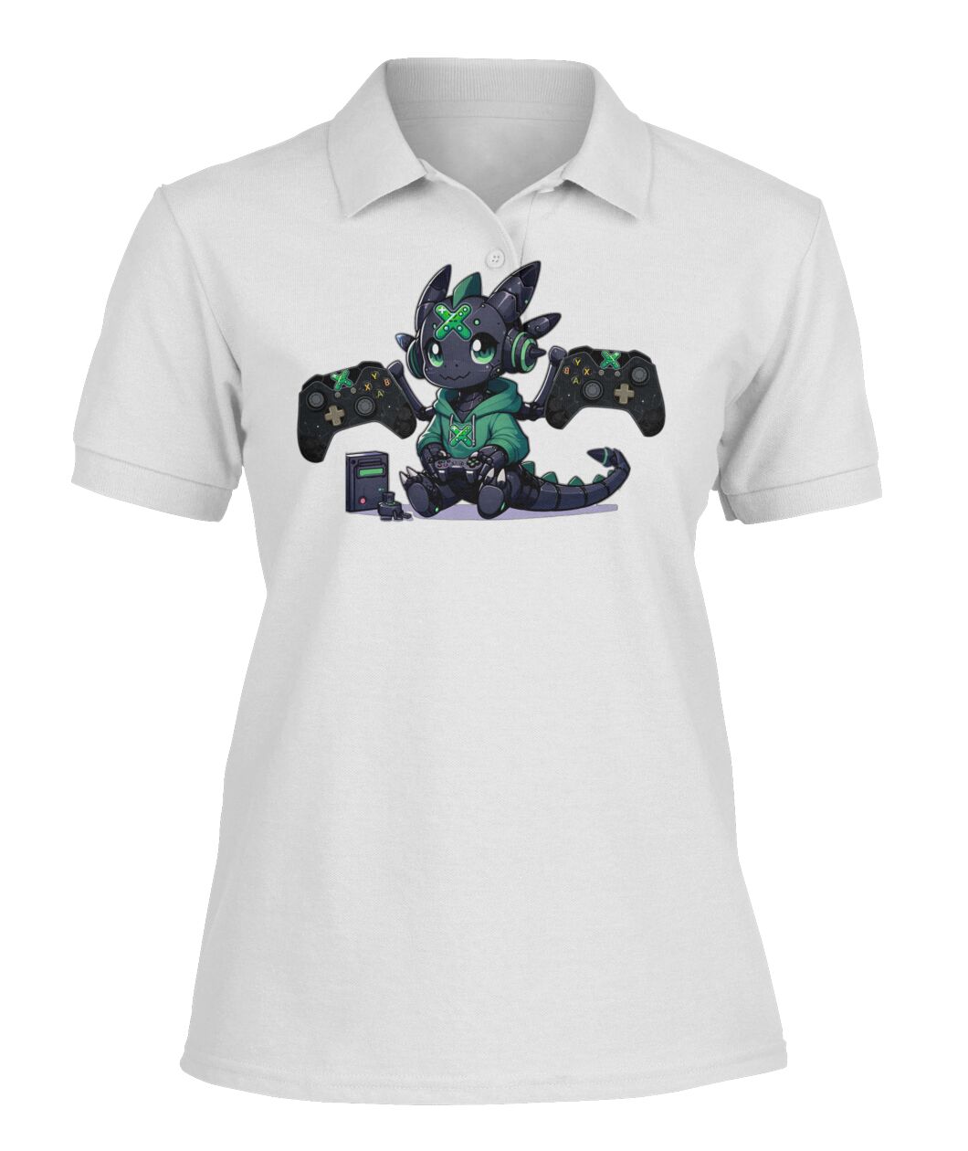 Console Dragons Green (Tank Top & Polo)