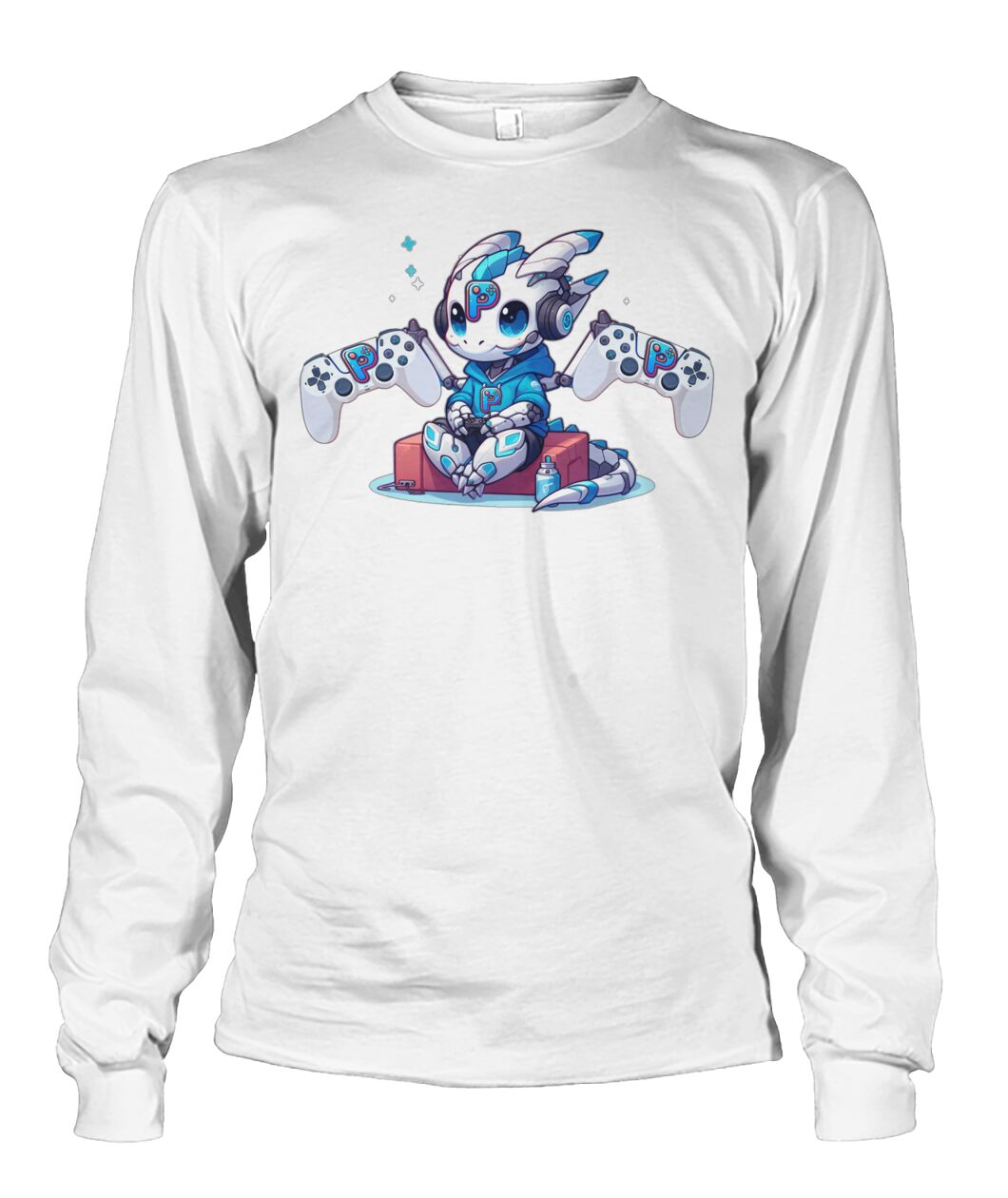 Console Dragons Blue (Sweater & Long Sleeve)