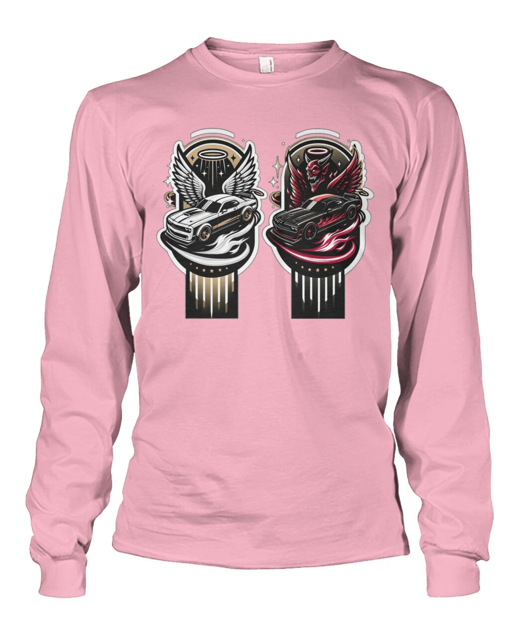 Angel Demon Car 2 (Sweater & More) Unisex Long Sleeve