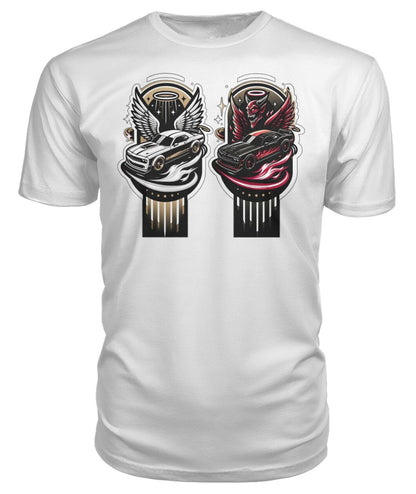 Angel Demon Car 2 (Sweater & More) Premium Unisex Tee