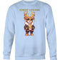 Merry Litmas Reindeer 2 (Hoodie & More) Crew Neck Sweatshirt