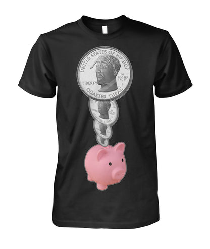 2Pac Piggy Bank (T Shirts)