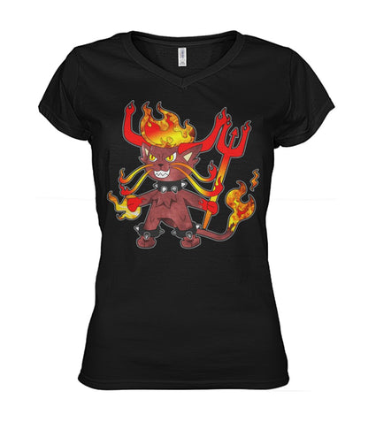 Devil Cat (Hoodie & V Necks)