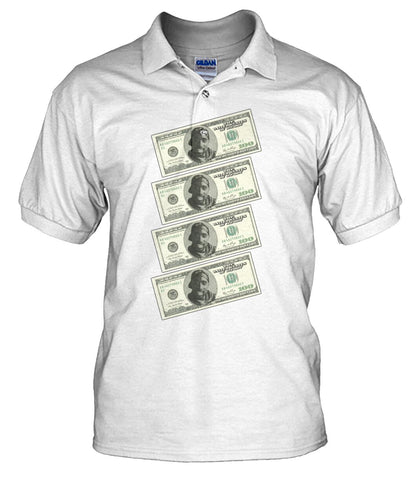 2Pac $100 bills (Tank Top & Polo)