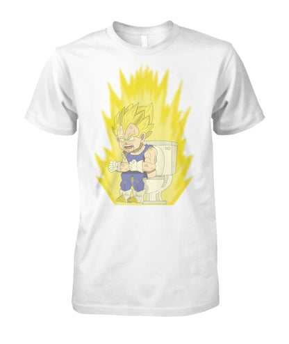 Super Saiyan Toilet (T Shirts)