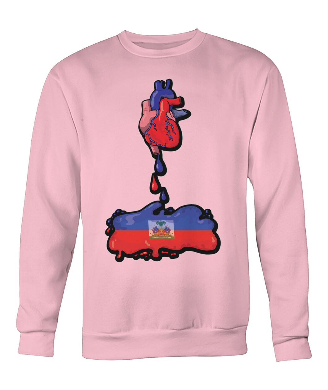 Haitian Heart (Sweater & Long Sleeve)