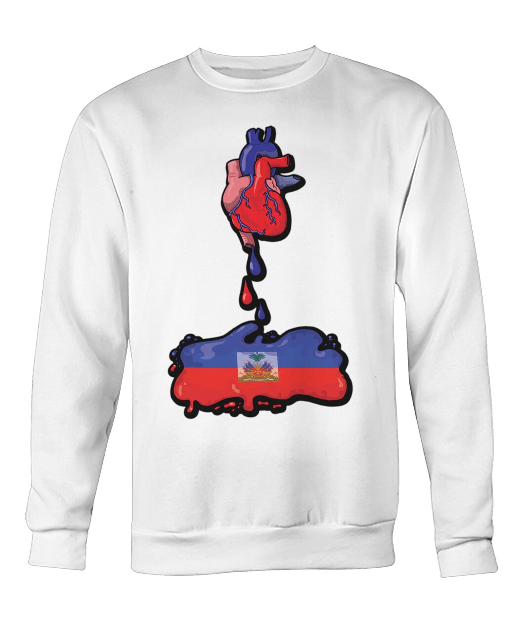 Haitian Heart (Sweater & Long Sleeve)