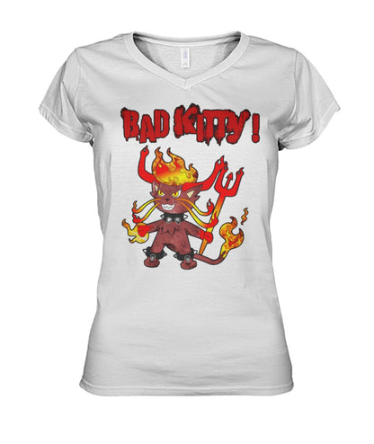 Bad Kitty (Hoodie & V Necks)