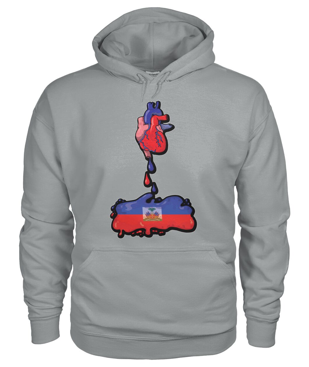 Haitian Heart (Hoodie & V Necks)