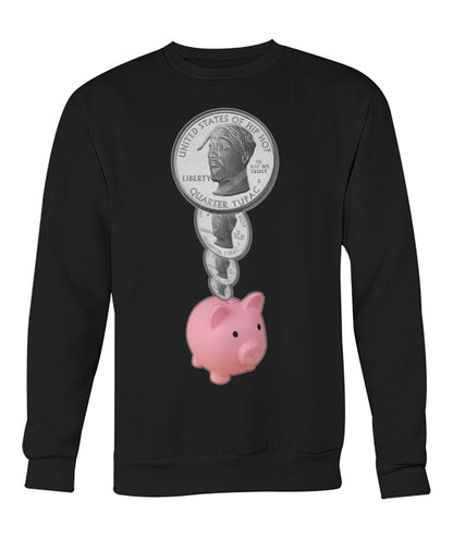 2Pac Piggy Bank (Sweater & Long Sleeve)