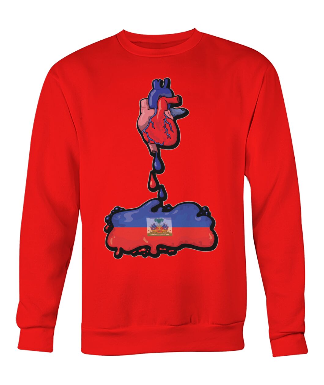 Haitian Heart (Sweater & Long Sleeve)