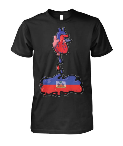 Haitian Heart (T Shirts)