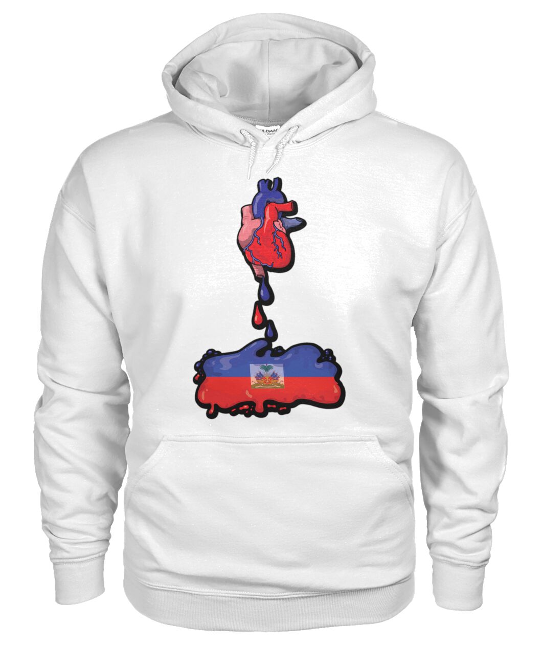 Haitian Heart (Hoodie & V Necks)