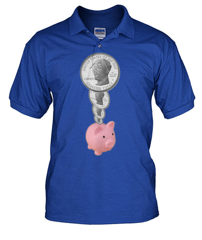 2Pac Piggy Bank (Tank Top & Polo)