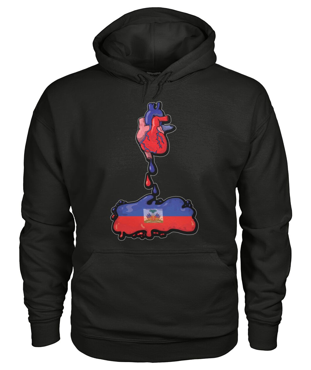 Haitian Heart (Hoodie & V Necks)