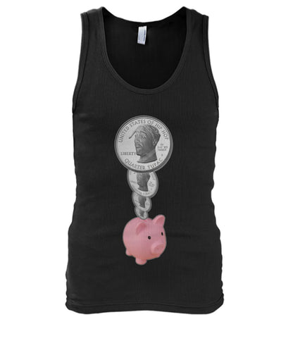 2Pac Piggy Bank (Tank Top & Polo)