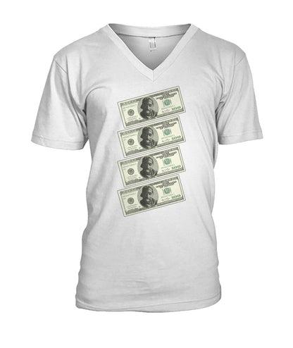2Pac $100 bills (Hoodie & V Necks)