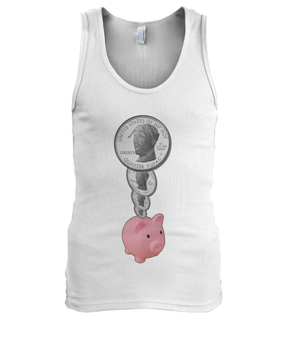 2Pac Piggy Bank (Tank Top & Polo)