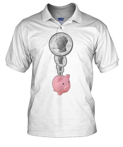 2Pac Piggy Bank (Tank Top & Polo)