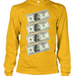 2Pac $100 bills (Sweater & Long Sleeve)