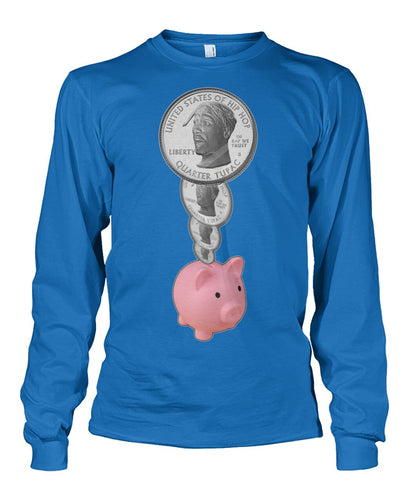 2Pac Piggy Bank (Sweater & Long Sleeve)