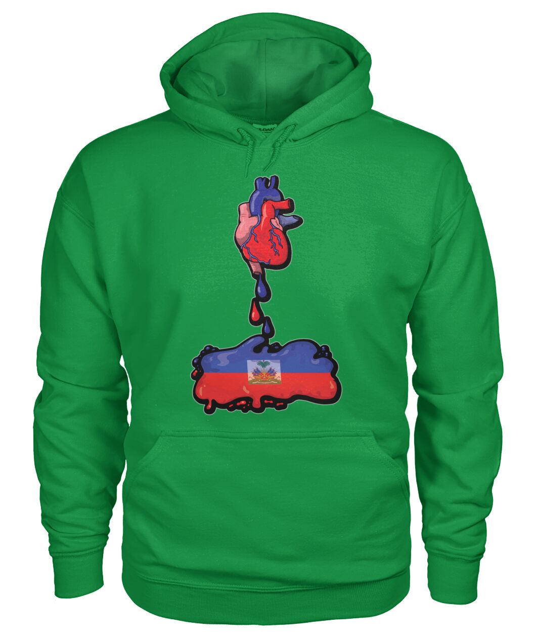 Haitian Heart (Hoodie & V Necks)