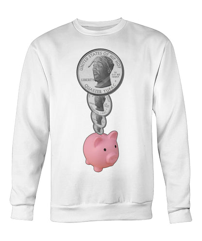 2Pac Piggy Bank (Sweater & Long Sleeve)