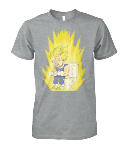 Super Saiyan Toilet (T Shirts)