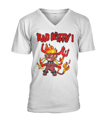 Bad Kitty (Hoodie & V Necks)