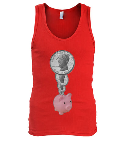 2Pac Piggy Bank (Tank Top & Polo)