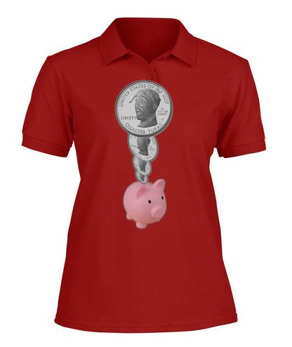 2Pac Piggy Bank (Tank Top & Polo)