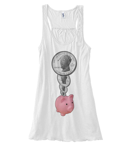 2Pac Piggy Bank (Tank Top & Polo)
