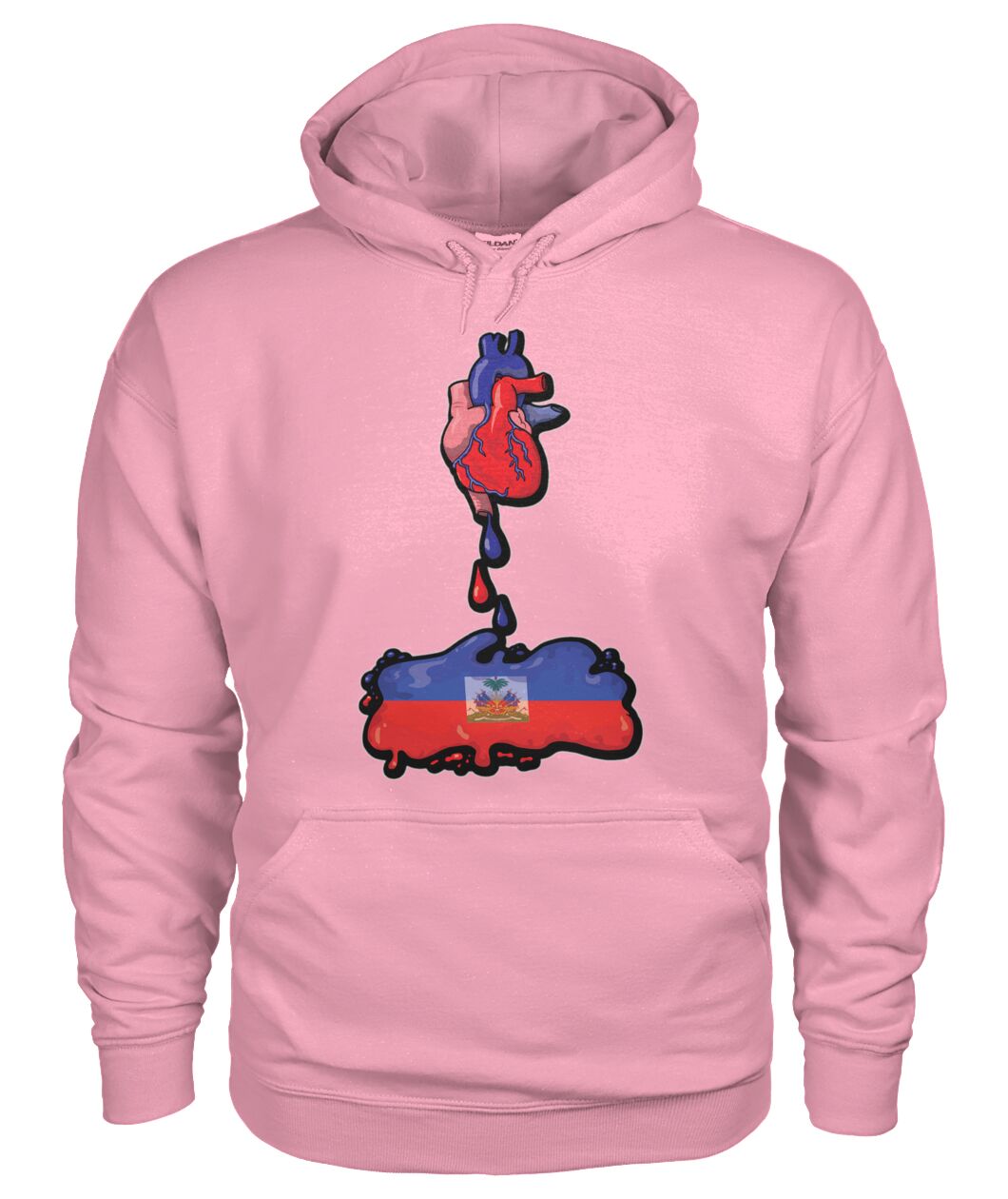 Haitian Heart (Hoodie & V Necks)