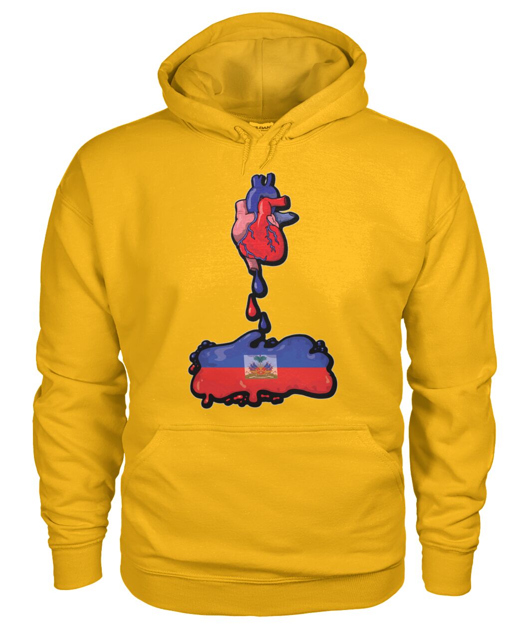 Haitian Heart (Hoodie & V Necks)