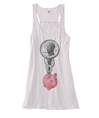 2Pac Piggy Bank (Tank Top & Polo)