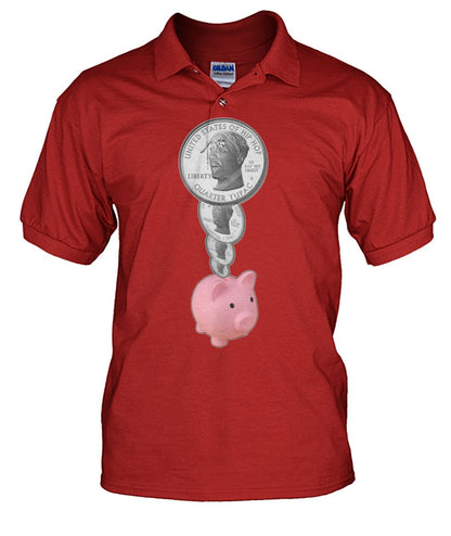 2Pac Piggy Bank (Tank Top & Polo)
