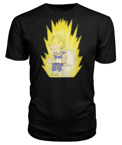 Super Saiyan Toilet (T Shirts)